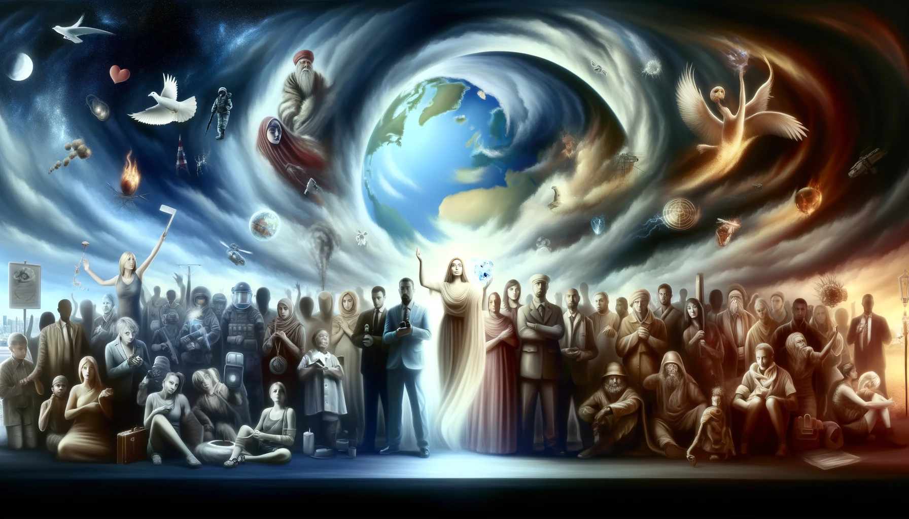 dall·e 2024 02 15 13.45.14 a powerful and evocative illustration that captures the essence of resilience and inner strength. the scene is set against a backdrop of a world in tu