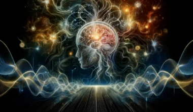 dall·e 2024 04 08 09.58.34 an artistic representation of the human brain as a complex network of electrical wires and currents, illustrating the concept of thoughts, emotions, a